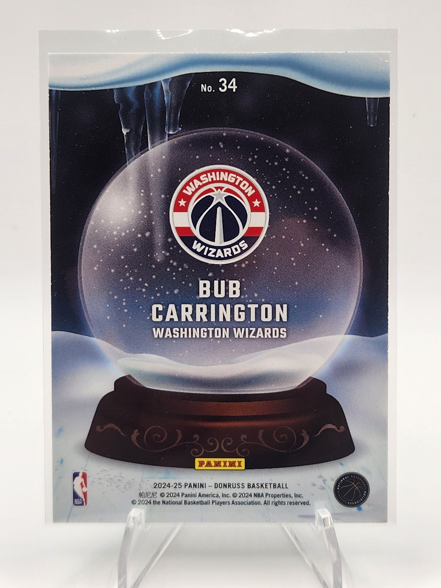 Bub Carrington Rookie Serialized