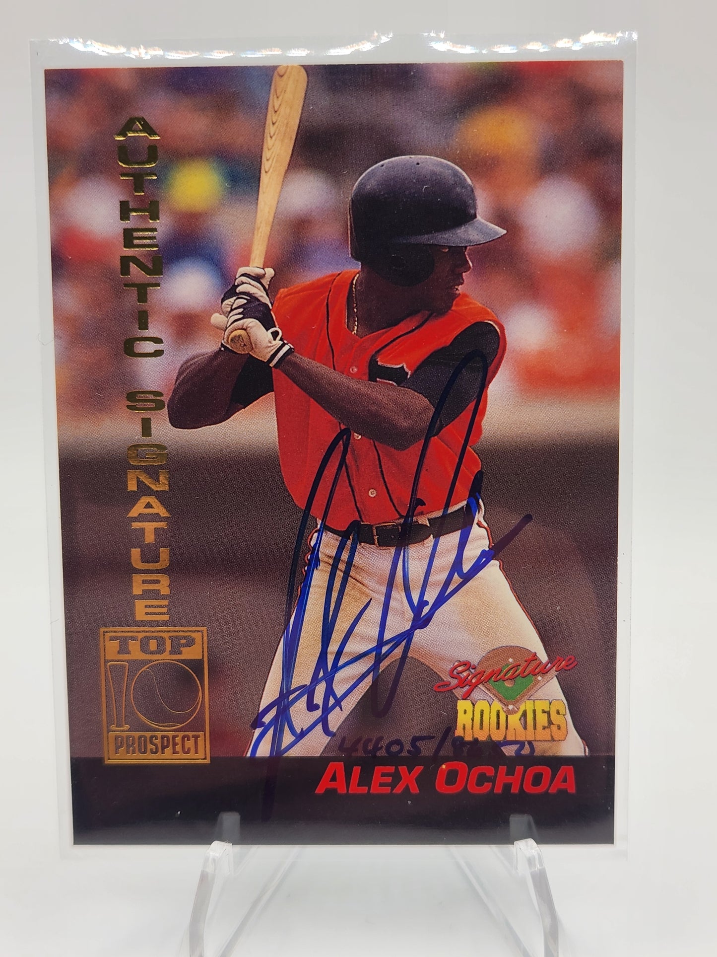 Alex Ochoa Rookie Auto
