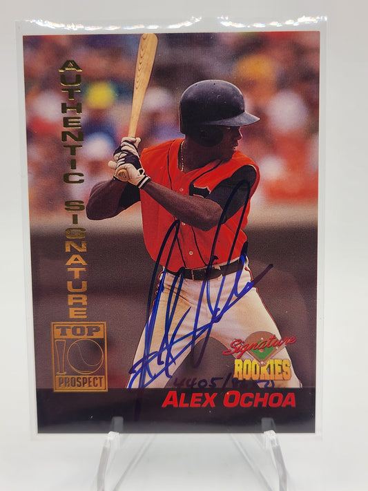 Alex Ochoa Rookie Auto